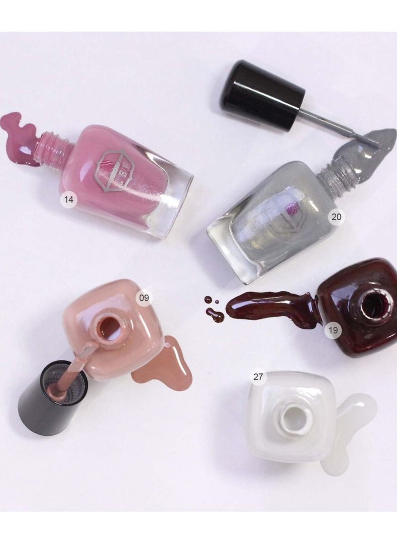 LEF HD Nail Polish Strong and Longwear | MARBLE 27 - Image 4