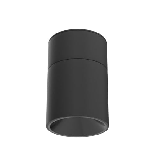 FILLISKA Aluminium 12 Watt 360° Rotatable Led Surface/Spot Light, Black Reflector, Shockproof Alluminium Body & Antiglare Diffuser (Warm White) - Image 4