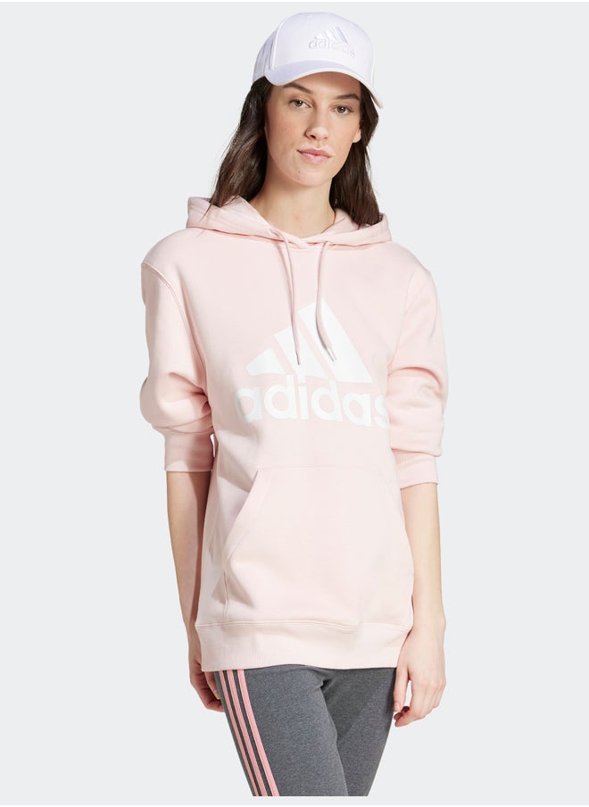 Essentials Big Logo Regular Fleece Hoodie