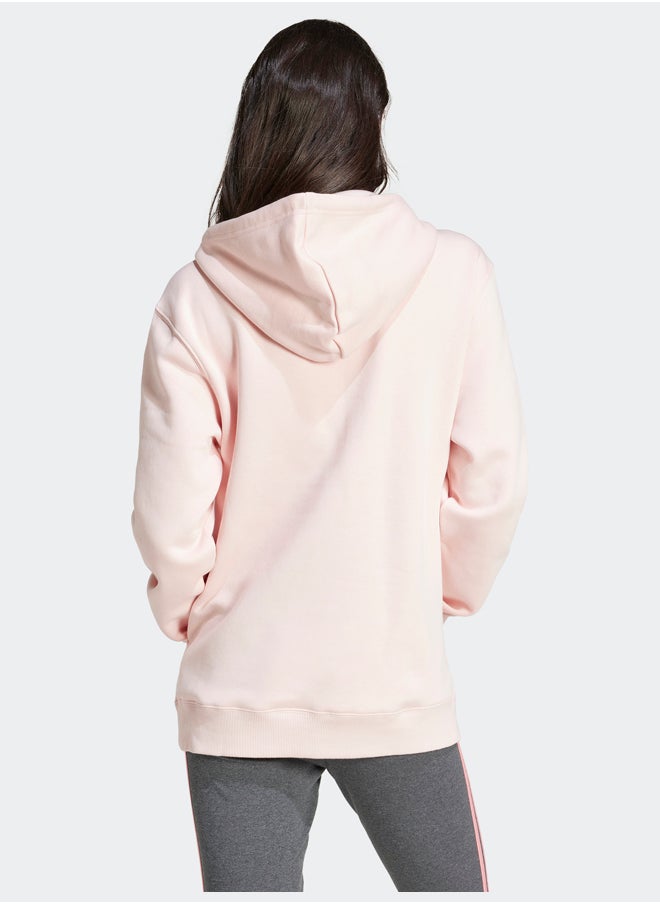 Essentials Big Logo Regular Fleece Hoodie