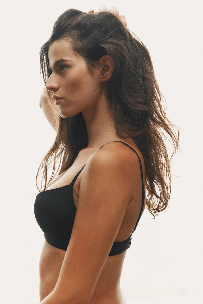 H&M Microfibre super push-up bra