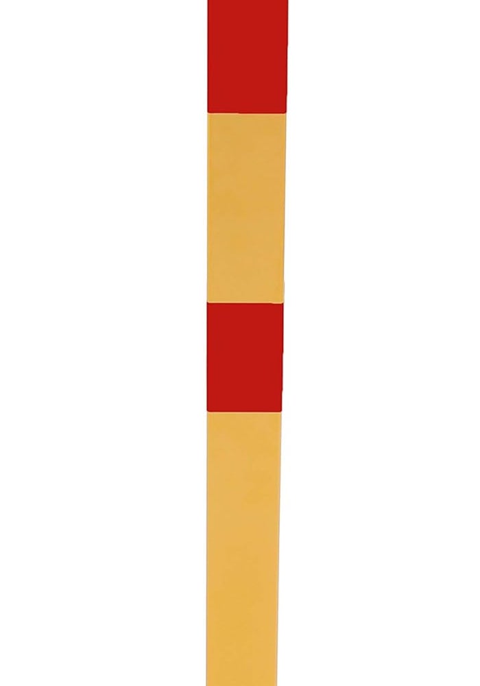 KATSU Tools Car Parking Space Lock Bollard - Yellow & Red, 70CM - Image 2