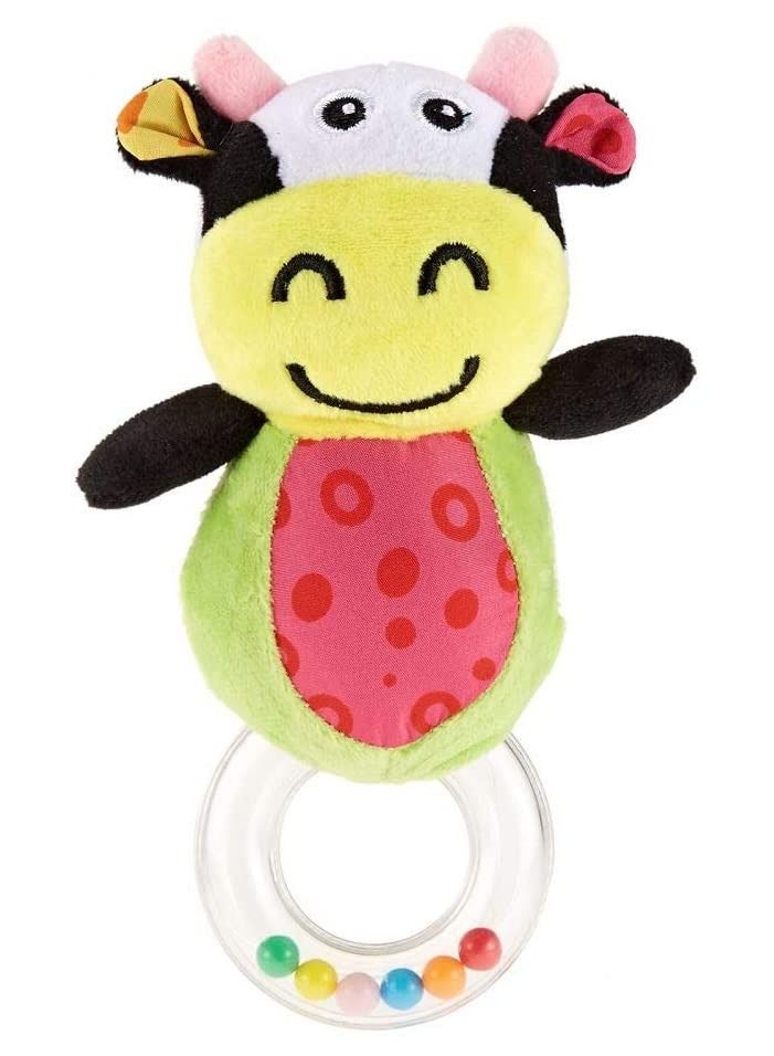 Pixie Rattle Toy Cow, Piece of 1 - Image 1