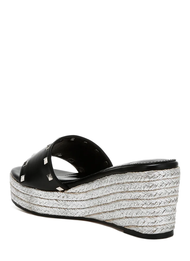 London Rag Slip On Espadrilles in Black