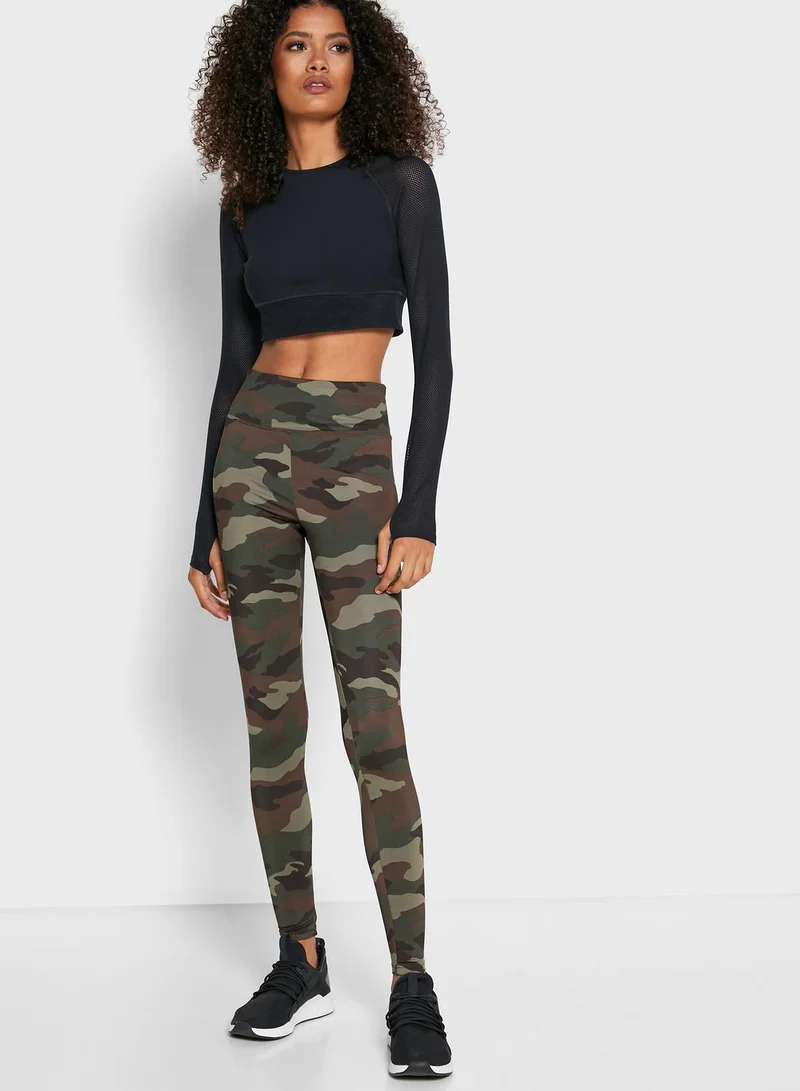 FOREVER 21 Camo Print Leggings