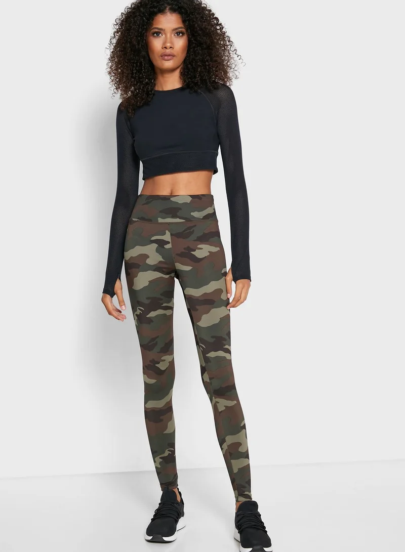 FOREVER 21 Camo Print Leggings