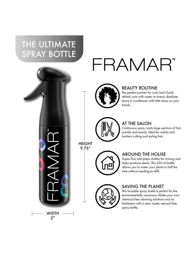 framar Premium Hair Spray Bottle Spray Bottle For Hair Fine Mist Spray Bottle Mister Spray Bottle Hairstylist Must Haves That Girl Aesthetic Water Spray Bottle Continuous Spray Bottle  - Image 2