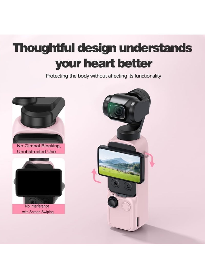 general DJI Pocket 4 Silicone Case, Silicone Case, Scratch-Resistant Case, Compatible with DJI Osmo Pocket 4 Accessories - Image 3