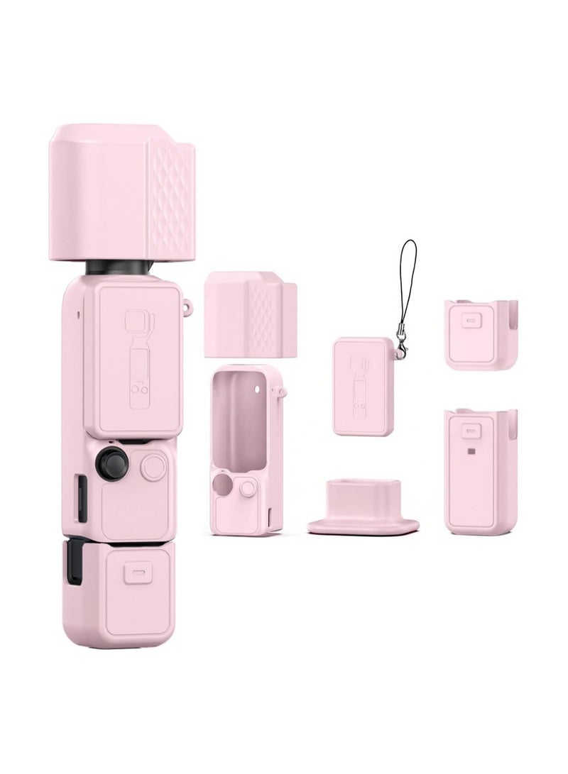 general DJI Pocket 4 Silicone Case, Silicone Case, Scratch-Resistant Case, Compatible with DJI Osmo Pocket 4 Accessories - Image 1
