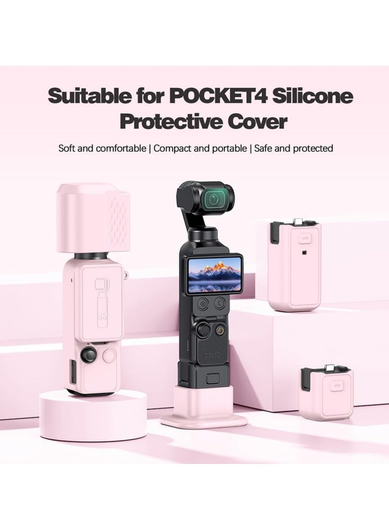 general DJI Pocket 4 Silicone Case, Silicone Case, Scratch-Resistant Case, Compatible with DJI Osmo Pocket 4 Accessories - Image 2