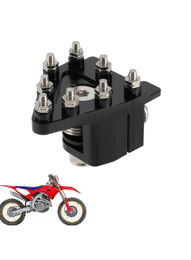 Black Rear Brake Pedal Tip CNC For Dirt Pit Bike - Image 1