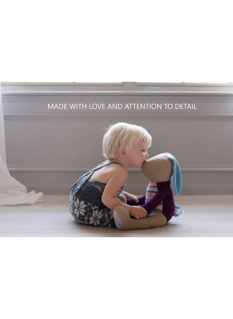 Cate and Levi Cate & Levi - Fleece Hand Puppet - Handmade in Canada - Great for Storytelling (Elephant)  - Image 3