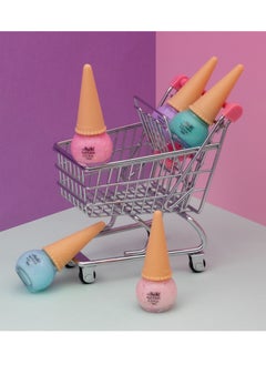 Shush! Shush! - Ice Cream Cone 5pcs Water Nail Polish Set,  5+ , Non Toxic and Safe for Kids  - Image 4