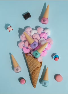 Shush! Shush! - Ice Cream Cone 5pcs Water Nail Polish Set,  5+ , Non Toxic and Safe for Kids  - Image 5