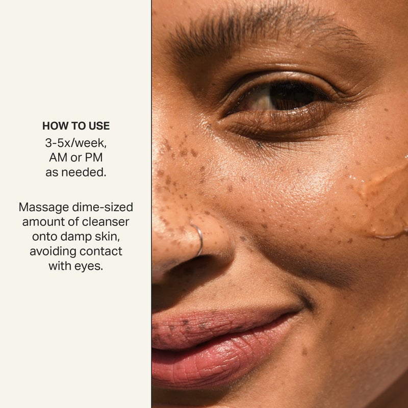 Cocokind AHA Jelly Cleanser, Gentle Face Wash and AHA BHA Cleanser with Hyaluronic Acid, Exfoliating Face Wash for Oily Skin - Image 3