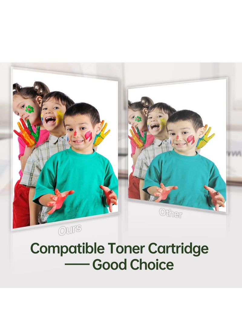 Taraf 4-Piece 207A Compatible Toner Cartridge Set - W2210A, W2211A, W2212A, W2213A (WITH CHIP)  - Image 3
