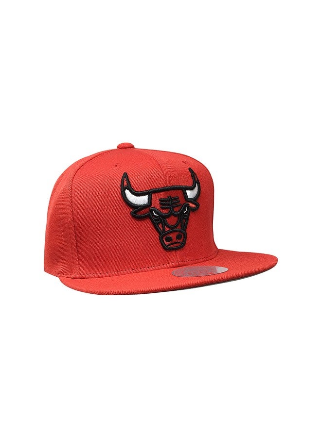 Mitchell & Ness Chicago Bulls Hat, Cap Snapback 21264375 Red (One Size) - Image 2