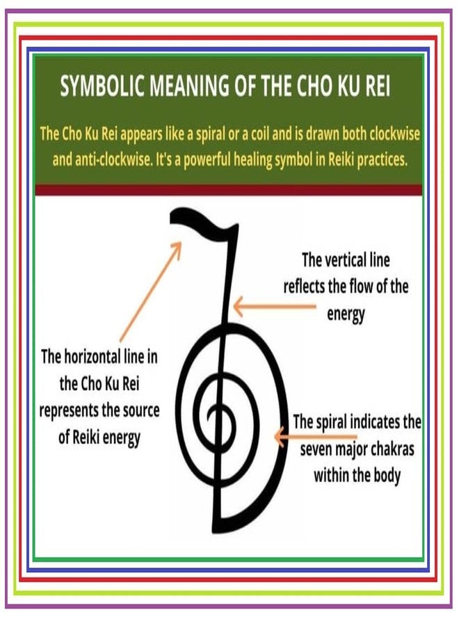 Astroghar Brass Reiki Cho Ku Rei Power Symbol Figurine for Reiki Healing Power Positive Energy and Protection - Image 5