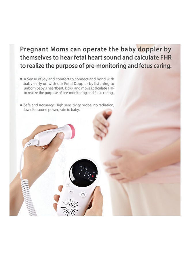 NIBEMINENT Heart Monitor Fetal Doppler - Image 4
