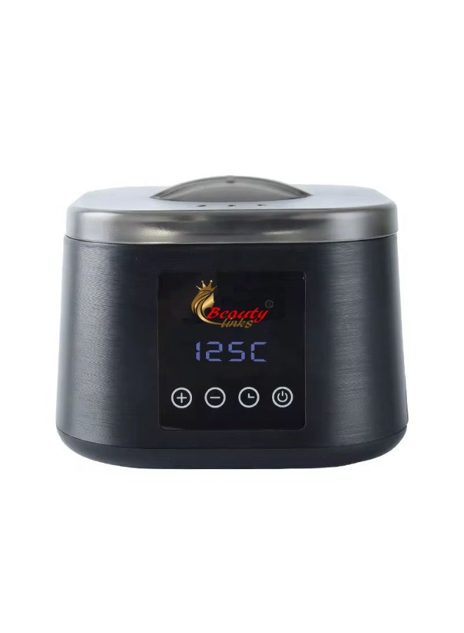 Beauty links Beauty Link Professional Wax Warmer with Digital Display and Wood Stick Set 500ml - Image 3