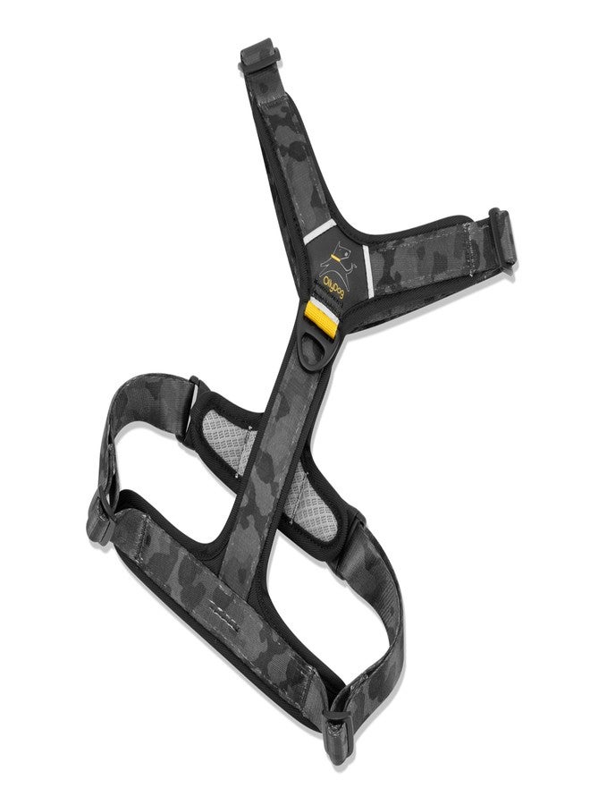 OllyDog حزام OllyDog Alpine Reflective Comfort، حزام للكلاب بدون شد مع حواف عاكسة، حزام بوليستر ناعم مطبوع بتقنية التسامي، مثالي للاستخدام اليومي والمغامرات (كبير، بنمط التمويه Dream Camo) - Image 1