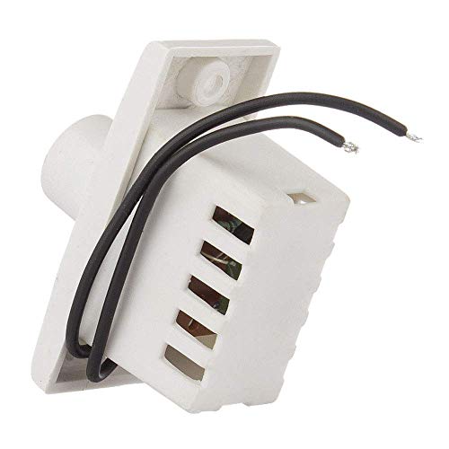 SEER® ceiling fan regulator Dimmer Type Regulator use in household, offices, shops, restaurants, hospitals and more (White),Non-Modular(L*B = 5.5 * 2.4cm) Dimmer Switch - Image 3