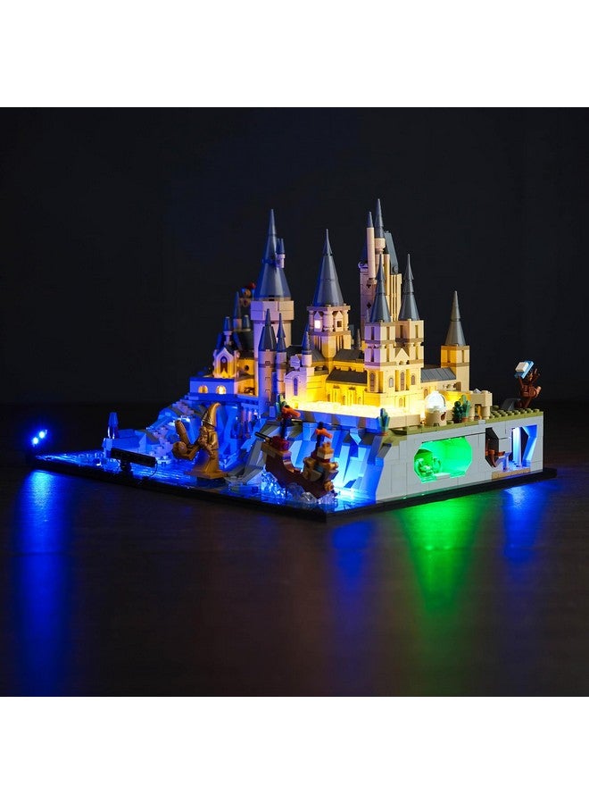 Vonado Updated Led Light Kit Compatible With Lego Hogwarts Castle And Grounds 76419, Creative Lighting Set Accessories Compatible With Lego 76419 Building Set (Lights Only, No Models)  - Image 2