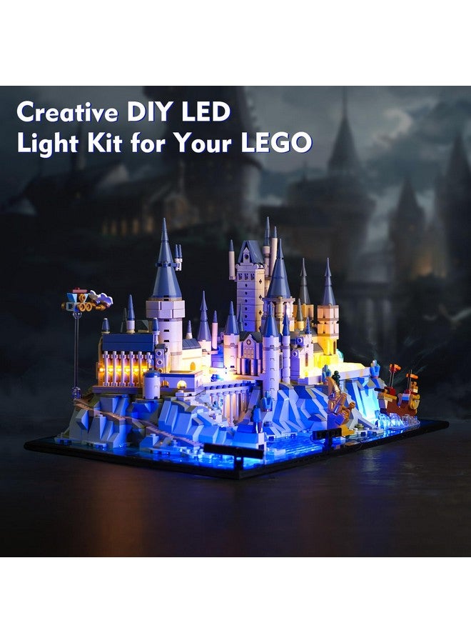 Vonado Updated Led Light Kit Compatible With Lego Hogwarts Castle And Grounds 76419, Creative Lighting Set Accessories Compatible With Lego 76419 Building Set (Lights Only, No Models)  - Image 5