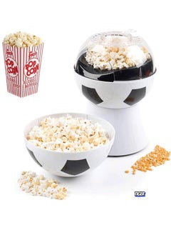 TIGER Mini Hot Air Popcorn Maker, 1200W – Fun Soccer, Basketball, Volleyball Style Popcorn Machine for Healthy, Oil-Free Snacks – Perfect for Family Movie Nights, Parties, Football Games & Events  - Image 1