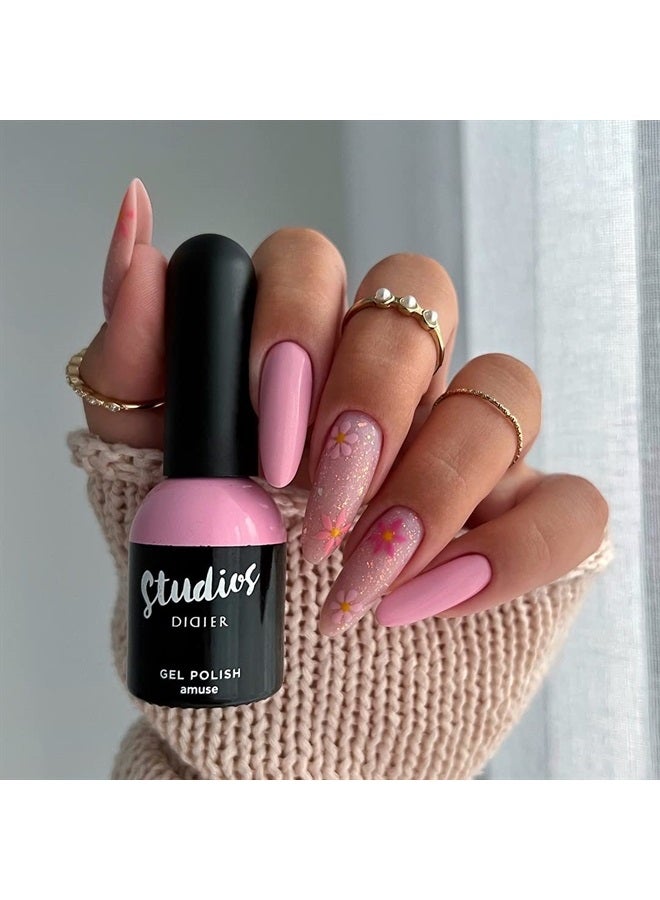 DIDIER LAB Studios Gel Polish Joy - Professional Manicure Pedicure Products - Rich Pigment for Complete Nail Coverage - Flawless Shine - Suitable for Beginners - UV Lamp - Gift for Women - Image 3