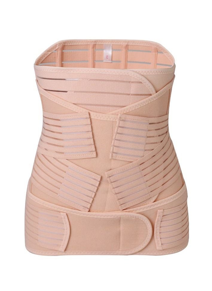 Generic 3-in-1 Women's Postpartum Band, Recovery Abdominal Wrap, Abdominal Lumbar Support Band, Abdominal Belt Weight Loss Reduction (XL)  - Image 1