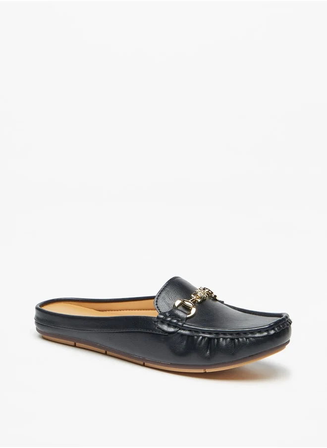 Le Confort Women's Solid Slip-On Mules