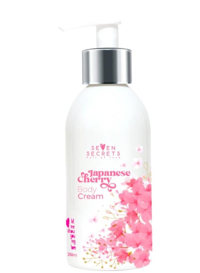 سيفن سيكريتس كريم مرطب للجسم بزهر الكرز الياباني250 مل