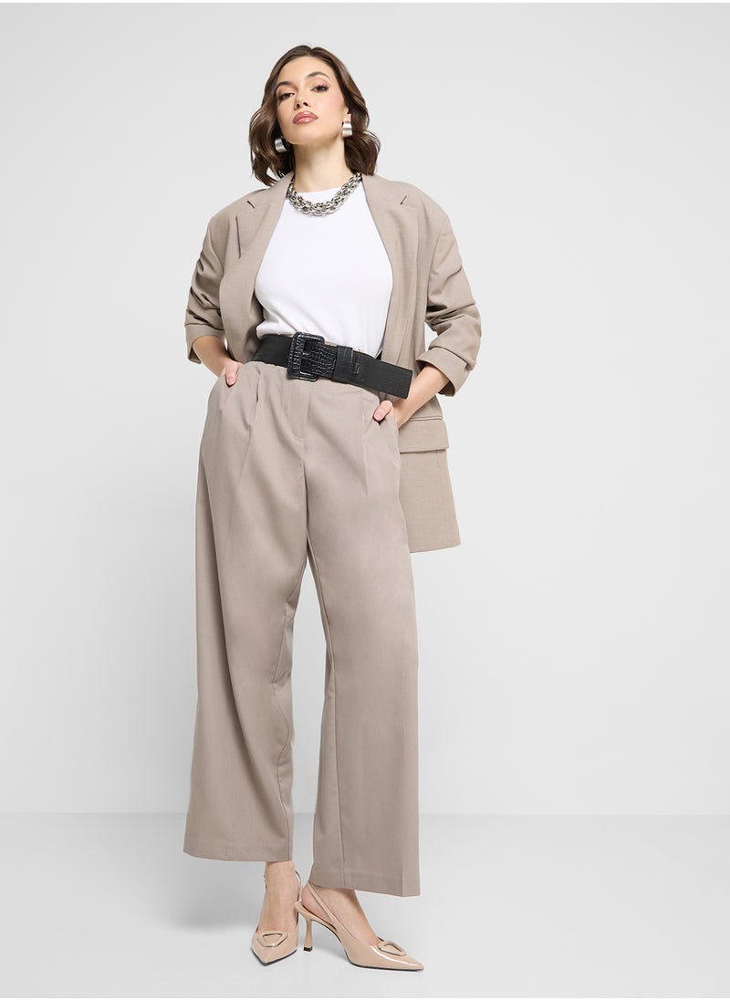 High Waist Pleated Detail 30" Pants - pzsku/Z29D1ADBEB99C6E126CFEZ/45/_/1736707537/c389f534-9178-4a21-9d68-f2f1be1213bd