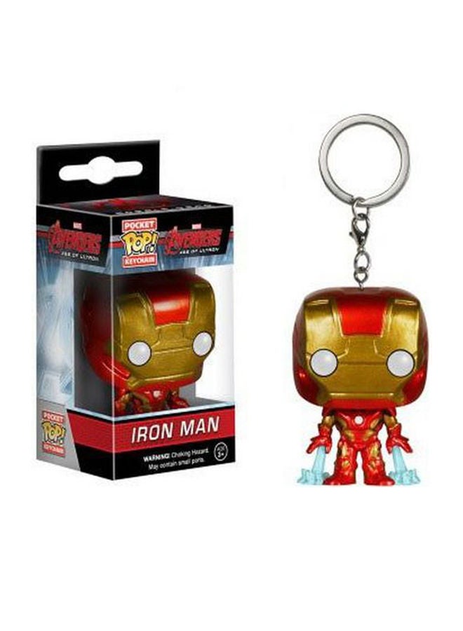 NIBEMINENT Marvel Avengers Iron Man Bobblehead Keychain