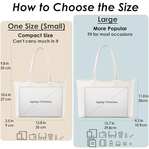 KALIDI FANCY FOREST KALIDI Tote Bag Zipper Shoulder Bag Faux Leather Purses Satchel for Women Casual Handbag Work Dating College - Image 2