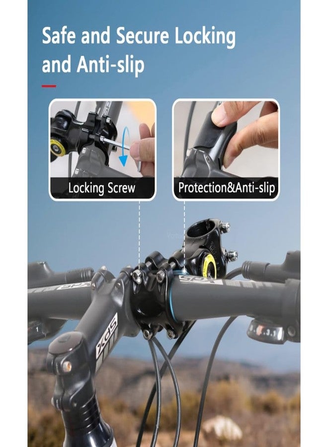 GetZget حامل دراجة GetZget® لكاميرا الحركة Insta360 One X5/ X4/ X3/ X2، وسلسلة GoPro، وOsmo Action 4/3، وسلسلة Pocket، وحامل عصا السيلفي الدوارة غير المرئية للدراجة، وملحقات التثبيت - Image 4