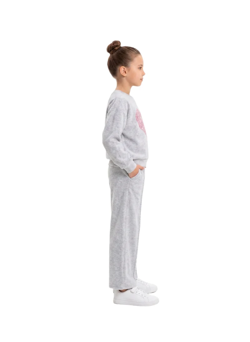 بيداني Sweetheart Cozy Lounge Set  - Gray
