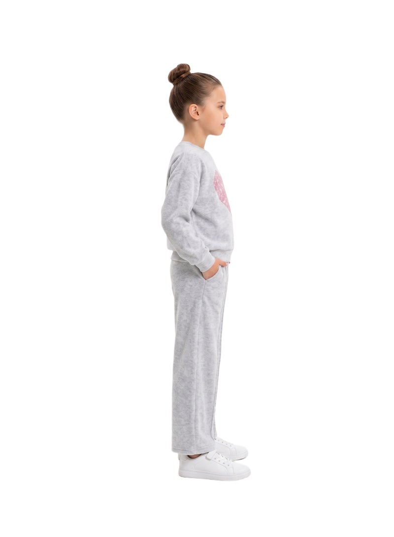 Bidani Sweetheart Cozy Lounge Set  - Gray - Image 2