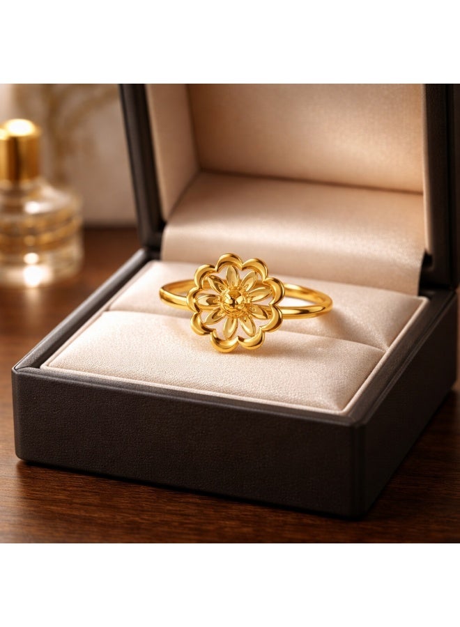 BAFLEH JEWELLERY Exclusive 22KT Gold Ring Collection from Bafleh Jewellery Elevate Your Look with Pure Gold Luxury - Image 2