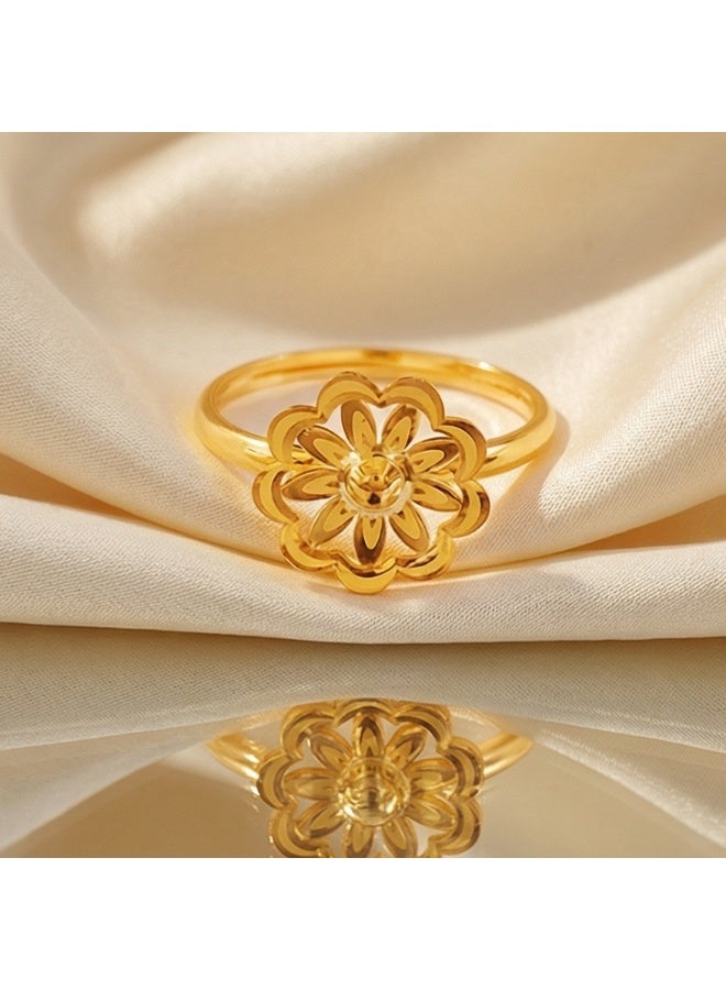 BAFLEH JEWELLERY Exclusive 22KT Gold Ring Collection from Bafleh Jewellery Elevate Your Look with Pure Gold Luxury - Image 1