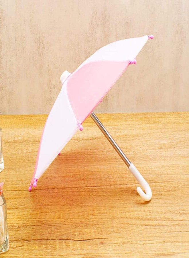 Toddmomy 2pcs Mini Colorful Umbrella for Dolls,Cute Umbrellas Model Miniature Beach Umbrella Toy for Dollhouse Decoration Photography Props - Image 5