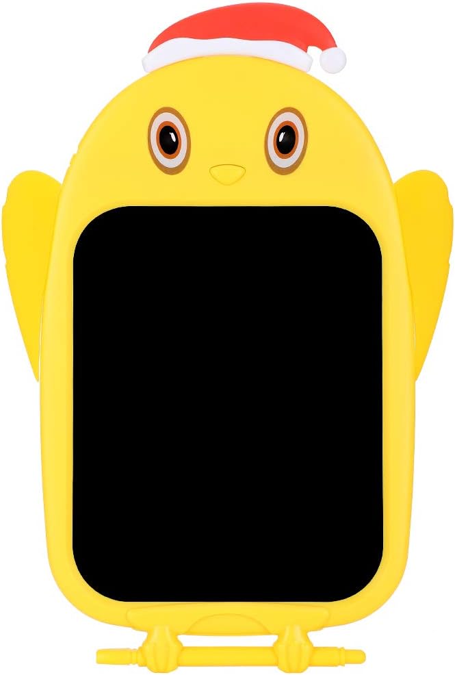 LCD Writing T artoon Owl S, Drawing Board, LCD Drawing Board with One Key Clear, T to Write Function, Soft Rubber Crown and Wing for - Image 1