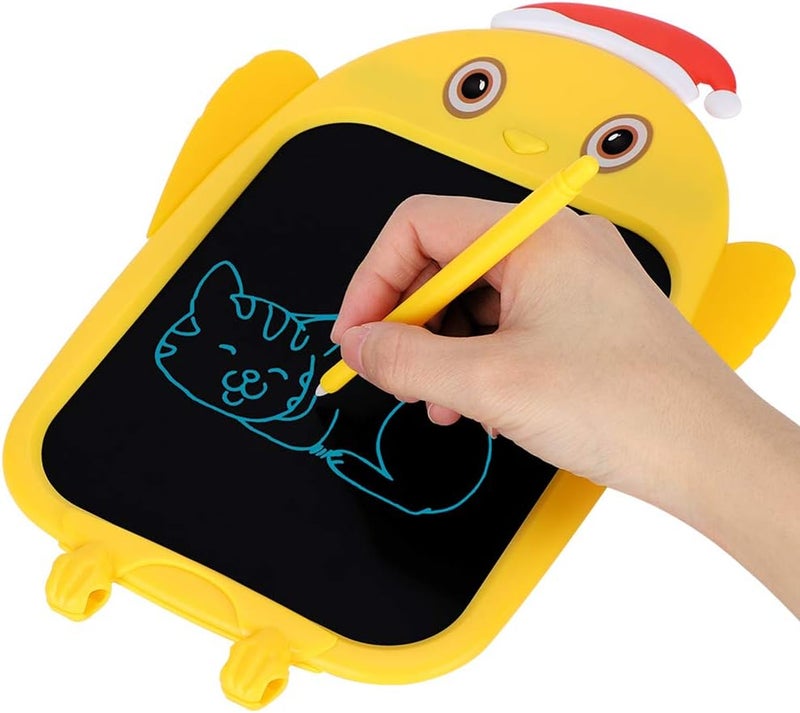 LCD Writing T artoon Owl S, Drawing Board, LCD Drawing Board with One Key Clear, T to Write Function, Soft Rubber Crown and Wing for - Image 3