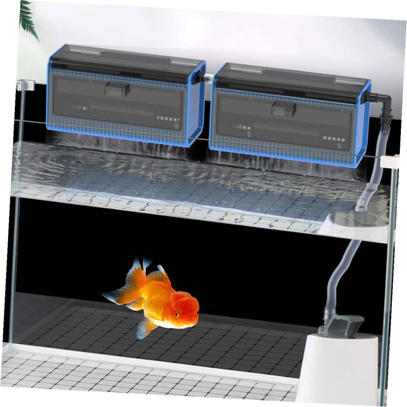 Plastic Aquarium Filter Box Wall Mounted Trickle Filtration System - Image 5
