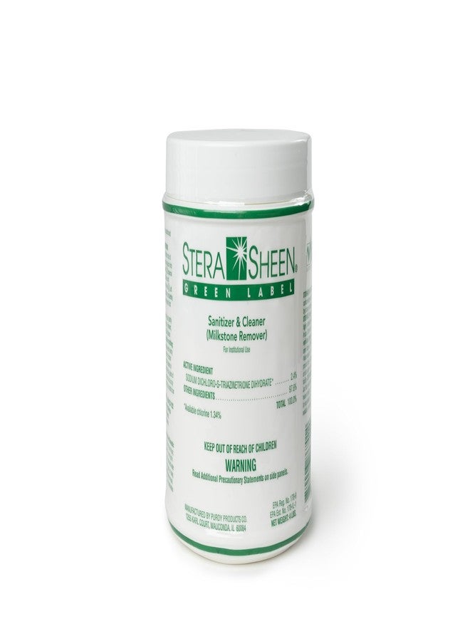 Stera Sheen 4lb Green Label Ice Machine & Ice Maker Cleaner + Sanitizer - Milkstone Remover & Descaler for Scotsman, Soft Serve Equipment, Food-Contact Surface - Restaurant-Grade (1 Pack) - Image 1