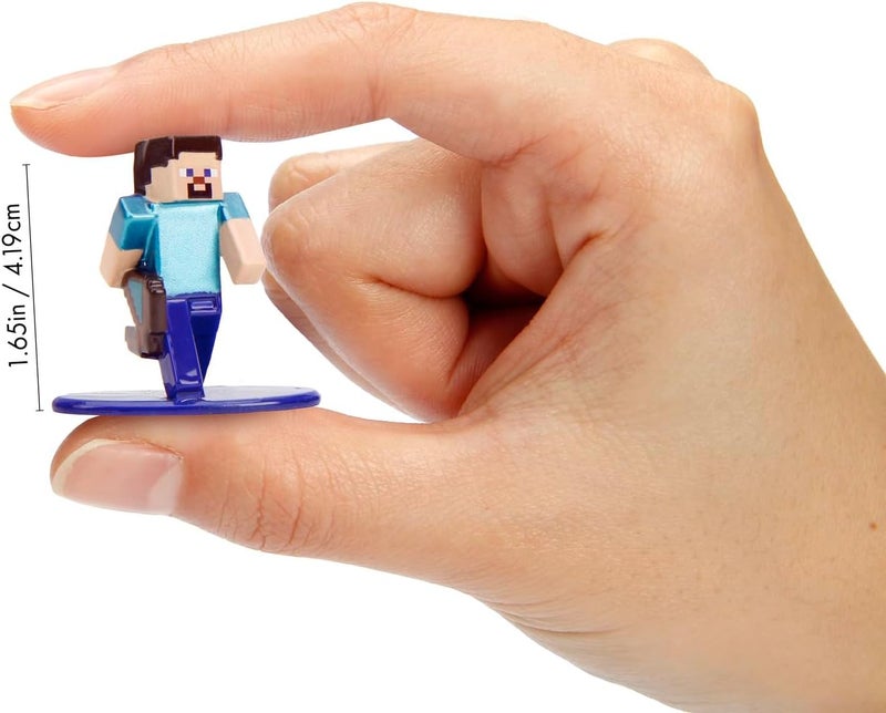 JADA Toys Minecraft Figure (1 Piece in Mystery Blind Bag) - 1 of 13 Detailed Nano Collectible Metal Figures for Fans and Children from 3 Years, Wave 5, Random Selection, Each Approx. 4 cm - Image 4
