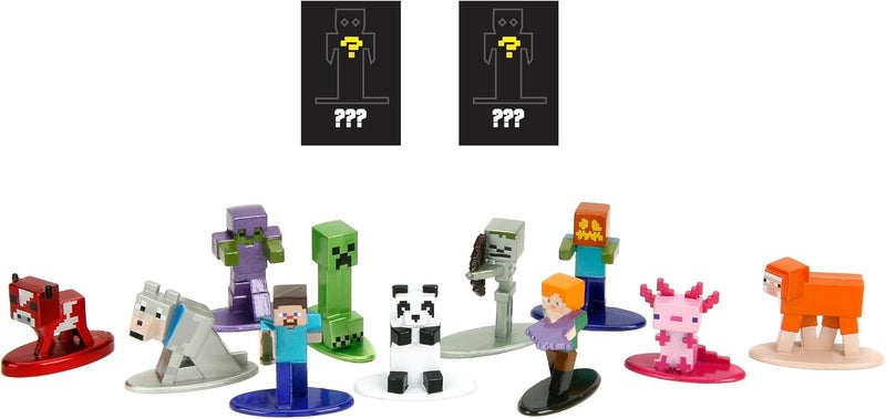JADA Toys Minecraft Figure (1 Piece in Mystery Blind Bag) - 1 of 13 Detailed Nano Collectible Metal Figures for Fans and Children from 3 Years, Wave 5, Random Selection, Each Approx. 4 cm - Image 2