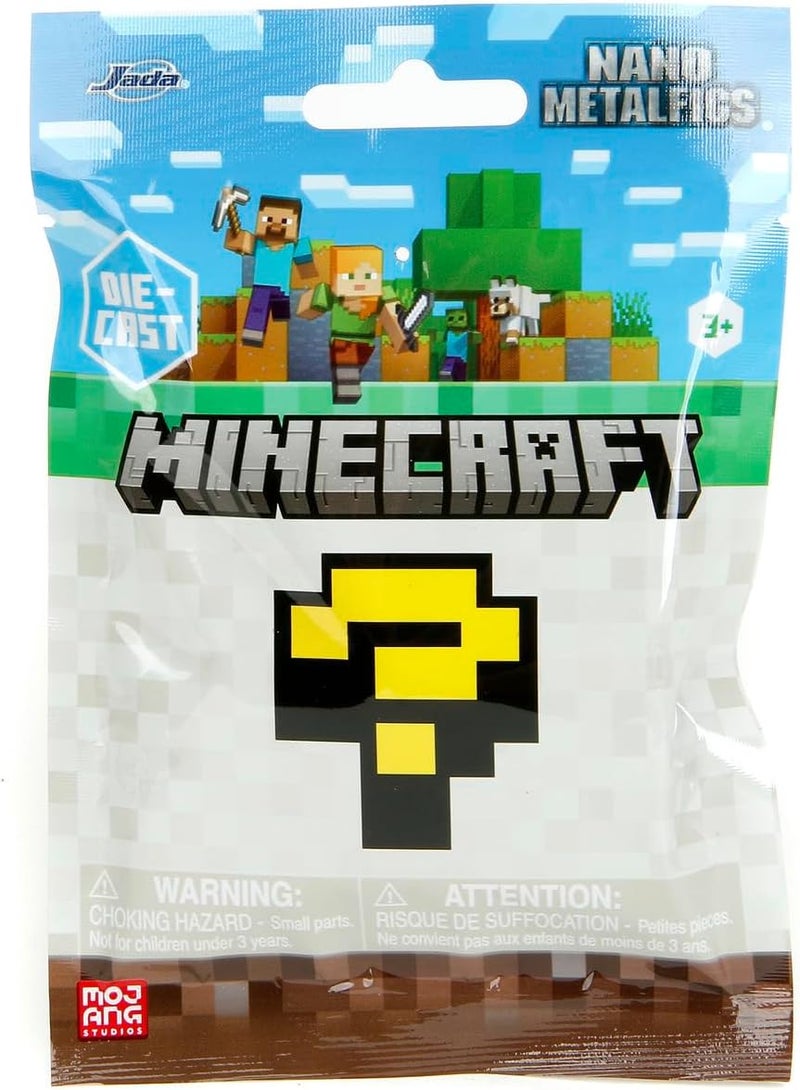 JADA Toys Minecraft Figure (1 Piece in Mystery Blind Bag) - 1 of 13 Detailed Nano Collectible Metal Figures for Fans and Children from 3 Years, Wave 5, Random Selection, Each Approx. 4 cm - Image 5