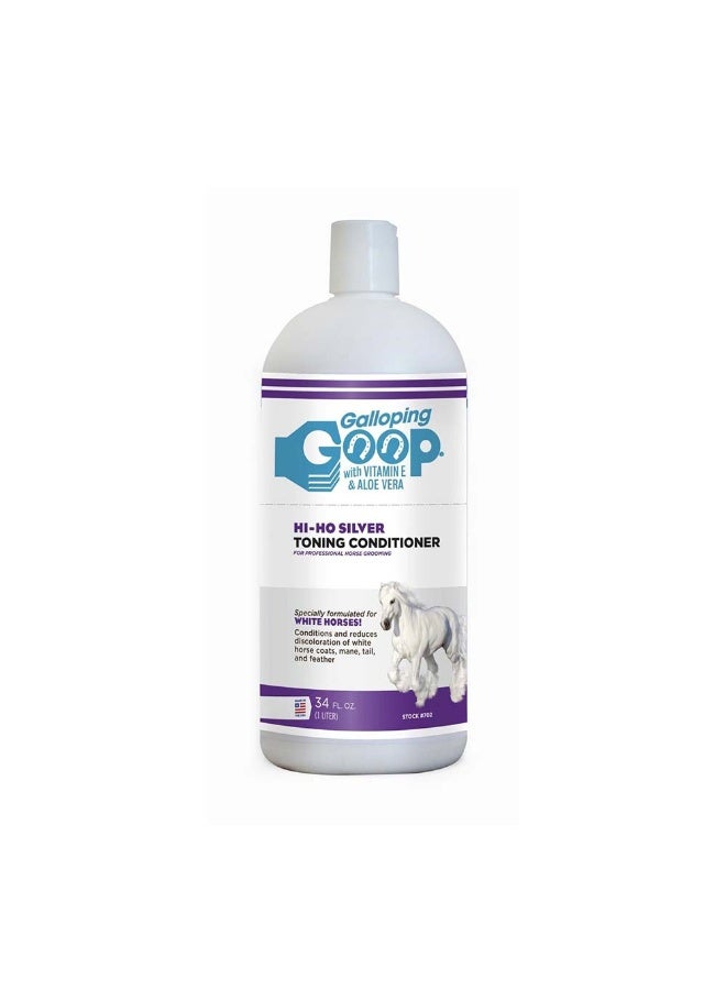 Galloping Goop Hi-Ho Silver Toning Horse Conditioner - 1 Liter